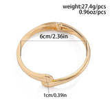 NEW DESIGN FASHION TREND METAL SMOOTH BRACELET_CWMM3081