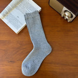 NEW COTTON VERTICAL STRIPED BONELESS PILE SOCKS_CWMS1393