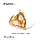 IMMORTAL FLOWER STAINLESS STEEL RINGS FOR WOMEN_CWAJE0610