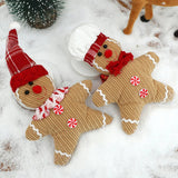 Cwmm9403_New Christmas Gingerbread Man Doll Pendant