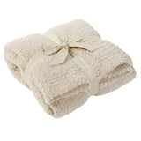 SOLID COLOR KNITTED JACQUARD BLANKET COVER BLANKET_CWMM0319