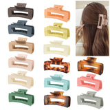 4 1 INCH MATTE PS PLASTIC HAIR CLAW CLIP WHOLESAL_CWAHA0091