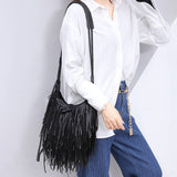 Women Retro Tassel Diagonal Shoulder Bag_Cwab0789