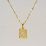 FASHION 26LETTER STAINLESS STEEL PENDANT NECKLACE_CWAJE0678