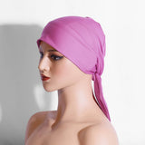 ARC SHAPED TWO TAIL CLASSIC ETHNIC HEADSCARF_CWASC2446