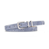 SIMPLE NEW MULTI COLOR SILVER BUCKLE BELT_CWABE0586