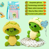 Turtle Handmade Diy Woven Plush Material Package_Cwmm1875