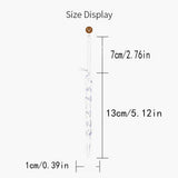 Cwmm10167_Christmas Tree Clear Icicle Hanging Ornament