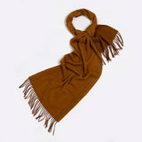 100% WOOL DOUBLE SIDED SCARF WARM UNISEX SHAWL_CWASC2306