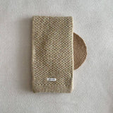 Wool Blend Knit Scarf Dual-Sided Winter Wrap_Cwasc2352