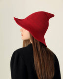 Halloween Folding Knit Hat Peaked Witch Hat