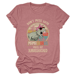 STYLISH WOMENS TEE DONT MESS WITH PRINT_CWTTS1524
