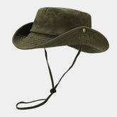 FOLDABLE WASHED COTTON FISHERMAN HAT FOR OUTDOOR_CWAH3791