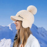 Winter Warm Ear Protection Duckbill Baseball Cap_Cwasc1140