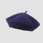 AUTUMN AND WINTER THREE HOLE FRENCH BERET_CWAH1943