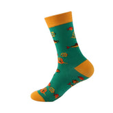 AUTUMN AND WINTER MARINE LIFE MID TUBE SOCKS_CWMS1025