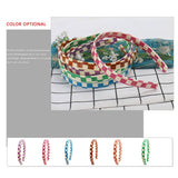COLORFUL CHECKERBOARD ACETATE HEADBAND HAIRPIN_CWAHA4383