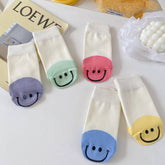 NEW HOT STAMPING SMILEY FACE SOCKS_CWMS0954