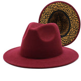 THICKENED DOUBLE SIDED HAT TWO COLOR JAZZ HAT_CWAH2536