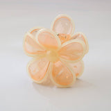 Cwaha07421_Plumeria Flower Hair Claw Clip Candy Colors