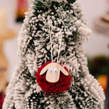 Cwmm2992_Christmas Creative Christmas Tree Lamb Pendant