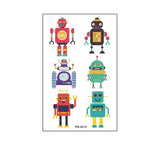 CUTE WATERPROOF TEMPORARY TATTOO STICKERS SET_CWMM8372