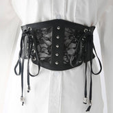 Women Lace Elastic Waist Belt_Cwabe0267