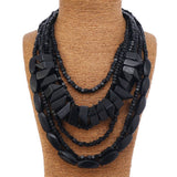 BOHEMIAN RICE BEADS COLORFUL ETHNIC NECKLACE_CWMM4389