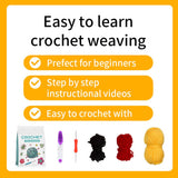 MANUAL DIY KNITTING CUTE DOLL MATERIAL PACKAGE_CWMM0831