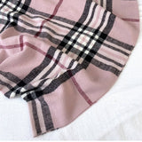 PLAID SCARF WARM FRINGE WINTER WRAP_CWASC1467