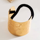 NEW MINIMALIST GEOMETRIC METAL PONYTAIL HAIR TIE_CWAHA6211