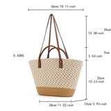 SIMPLE BOHEMIAN STYLE HANDWOVEN BAG_CWAB2108