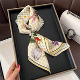 SILK SQUARE SCARF VERSATILE FALL WINTER FOR WOMEN_CWASC0556