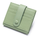 SHORT SMALL WALLET GENUINE LEATHER CARD HOLDER_CWAB3832