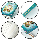 SUN BUTTERFLY SERIES PORTABLE TRIFOLD NOTEBOOK_CWMM1841