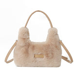 Winter Fashion Crossbody Bag Faux Fur Plush Bag_Cwab3932