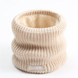 SOLID COLOR EMBROIDERED LETTERS SIMPLE NECK GAITER_CWASC1040