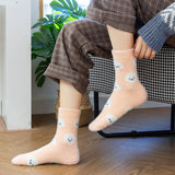 MID TUBE WINTER WARM CUTE PLUSH SNOW SOCKS_CWMS0791