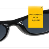Women Narrow Frame Retro Oval Sunglasses_Cwasg0331