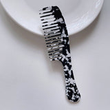 SIMPLE RETRO WAVY LEOPARD COMB_CWMM1075