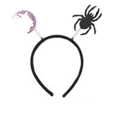 CUTE HALLOWEEN HEADBAND WITH SPIDER GHOST_CWAJE05367
