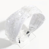 Vintage Mesh Sequin Knotted Headband