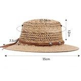NEW SUNSHADE HAND KNITTED PANAMA HAT_CWAH1194
