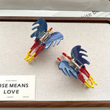 ROOSTER ACETATE SHARK HAIR CLAW CLIP FOR WOMEN_CWAHA5768