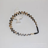 HIGH TOP WAVE LIGHT LUXURY HEADBAND_CWAHA2685
