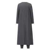 Three-Piece Set Of Vest,Long Pants And Cardigan