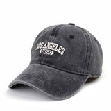Vintage Washed Letter Embroidered Baseball Cap Cwah1536