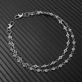 PERSONALIZED PUNK DARK DOUBLE LAYER TROUSER CHAIN_CWMM4892