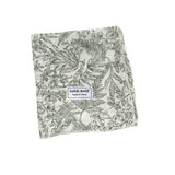 Floral Cotton Linen Square Scarf For Women_Cwasc1413