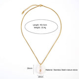 OCEAN STYLE FLOWER NECKLACE WITH STARFISH CHARM_CWMM8825